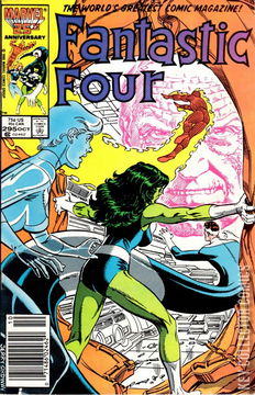 Variant Cover for Fantastic Four #295