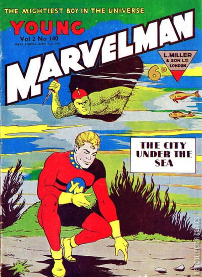 Cover art for Young Marvelman #140 