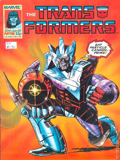 Cover art for Transformers Magazine, The (UK) #118