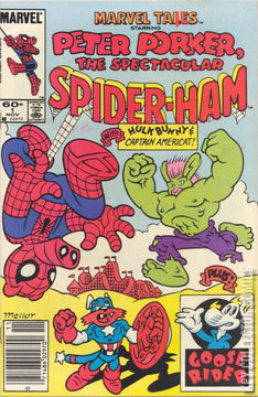 Variant Cover for Marvel Tails Starring Peter Porker The Spectacular Spider-Ham #1