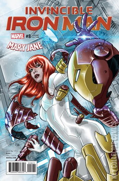 Variant Cover for Invincible Iron Man #8