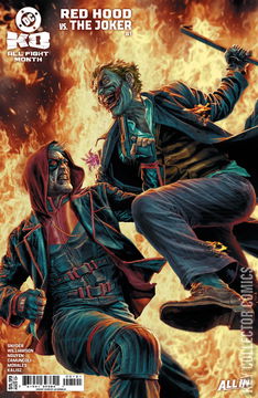 Variant Cover for DC K.O. Red Hood vs. The Joker #1