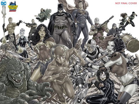 Variant Cover for Justice League vs. Suicide Squad #1