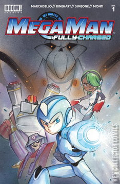 Variant Cover for Mega Man: Fully Charged #1