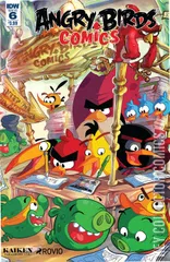 Cover for Angry Birds Comics #6