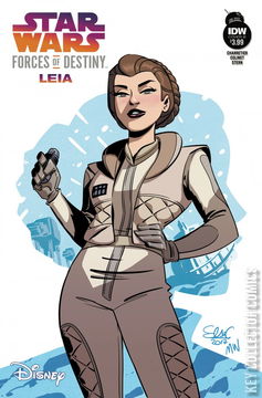 Variant Cover for Star Wars: Forces of Destiny - Leia #1