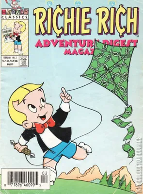 Richie Rich Adventure Digest Magazine
