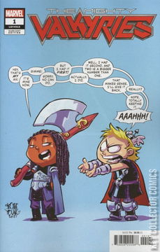 Variant Cover for Mighty Valkyries #1