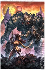 Variant Cover for Frank Frazetta's Dawn Attack #4