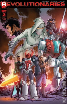 Variant Cover for Revolutionaries #2