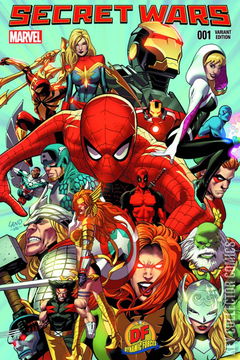Variant Cover for Secret Wars #1