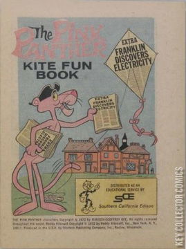 Variant Cover for Pink Panther Kite Fun Book
