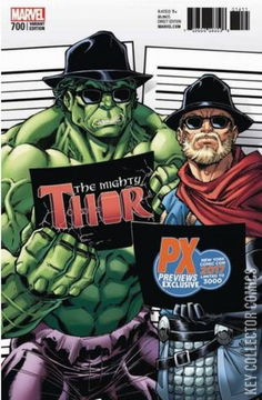 Variant Cover for Thor #700