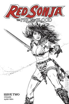 Variant Cover for Red Sonja: The Price of Blood #2