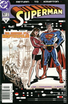 Variant Cover for Superman #167