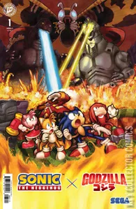Sonic the Hedgehog x Godzilla #1