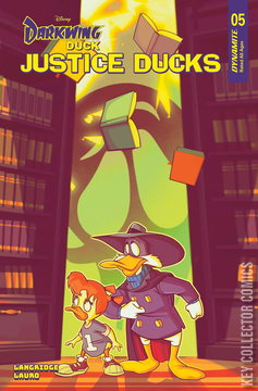 Variant Cover for Justice Ducks #5