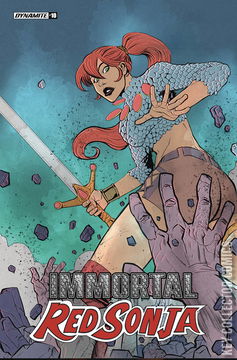 Variant Cover for Immortal Red Sonja #10
