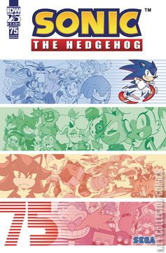 Variant Cover for Sonic the Hedgehog #75