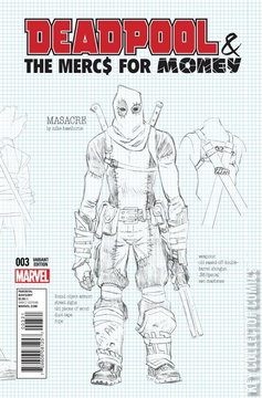 Variant Cover for Deadpool and the Mercs for Money #3