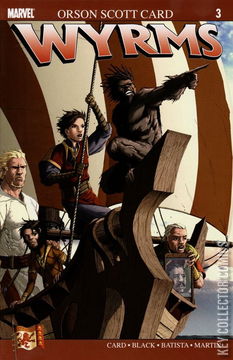 Variant Cover for Orson Scott Card's Wyrms #3