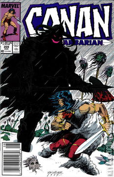 Variant Cover for Conan the Barbarian #209