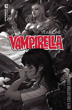 Variant Cover for Vampirella: Year One #2