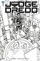 Variant Cover for Judge Dredd: Toxic #1