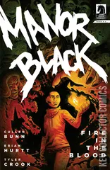 Cover for Manor Black: Fire in the Blood #3