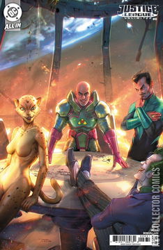 Variant Cover for Justice League Unlimited #8