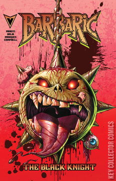 Variant Cover for Barbaric: The Black Knight #1