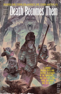 Variant Cover for Kong on the Planet of the Apes #1