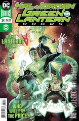 Cover for Hal Jordan and the Green Lantern Corps #34