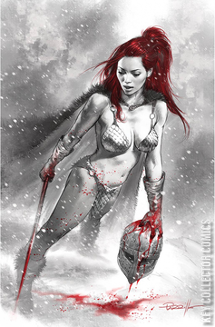 Variant Cover for Red Sonja: Black, White, Red #3