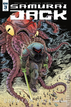 Variant Cover for Samurai Jack: Quantum Jack #3