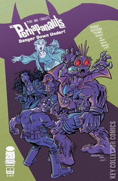 Variant Cover for The Perhapanauts: Danger Down Under #2