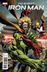 Variant Cover for Infamous Iron Man #1