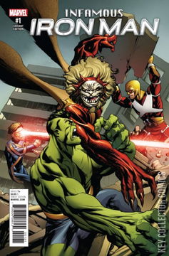 Variant Cover for Infamous Iron Man #1