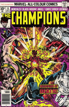 Variant Cover for Champions #8