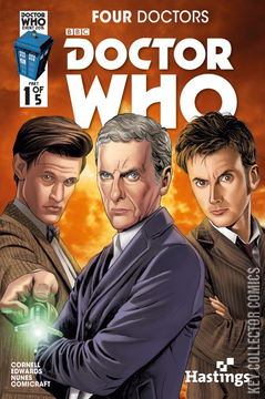 Variant Cover for Doctor Who: Four Doctors #1