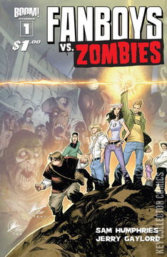 Variant Cover for Fanboys vs. Zombies #1