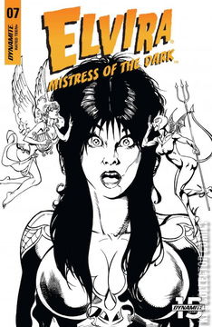 Variant Cover for Elvira: Mistress of the Dark #7