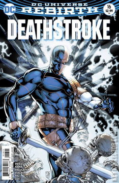 Variant Cover for Deathstroke #16