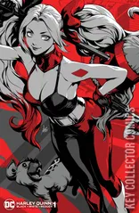 Variant Cover for Harley Quinn: Black, White, Redder #1
