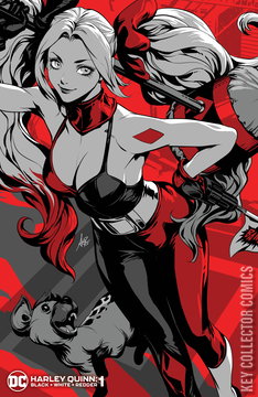 Variant Cover for Harley Quinn: Black, White, Redder #1