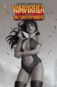 Variant Cover for Vampirella vs. Superpowers #1