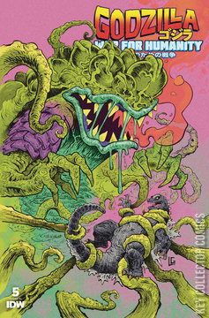 Variant Cover for Godzilla: War for Humanity #5