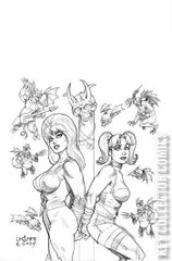 Variant Cover for Harley Quinn x Elvira #2