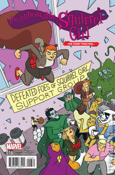 Variant Cover for Unbeatable Squirrel Girl II #16