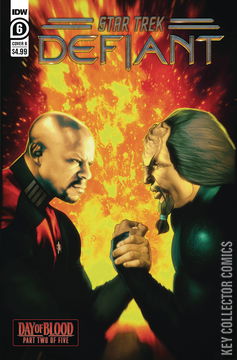 Variant Cover for Star Trek: Defiant #6
